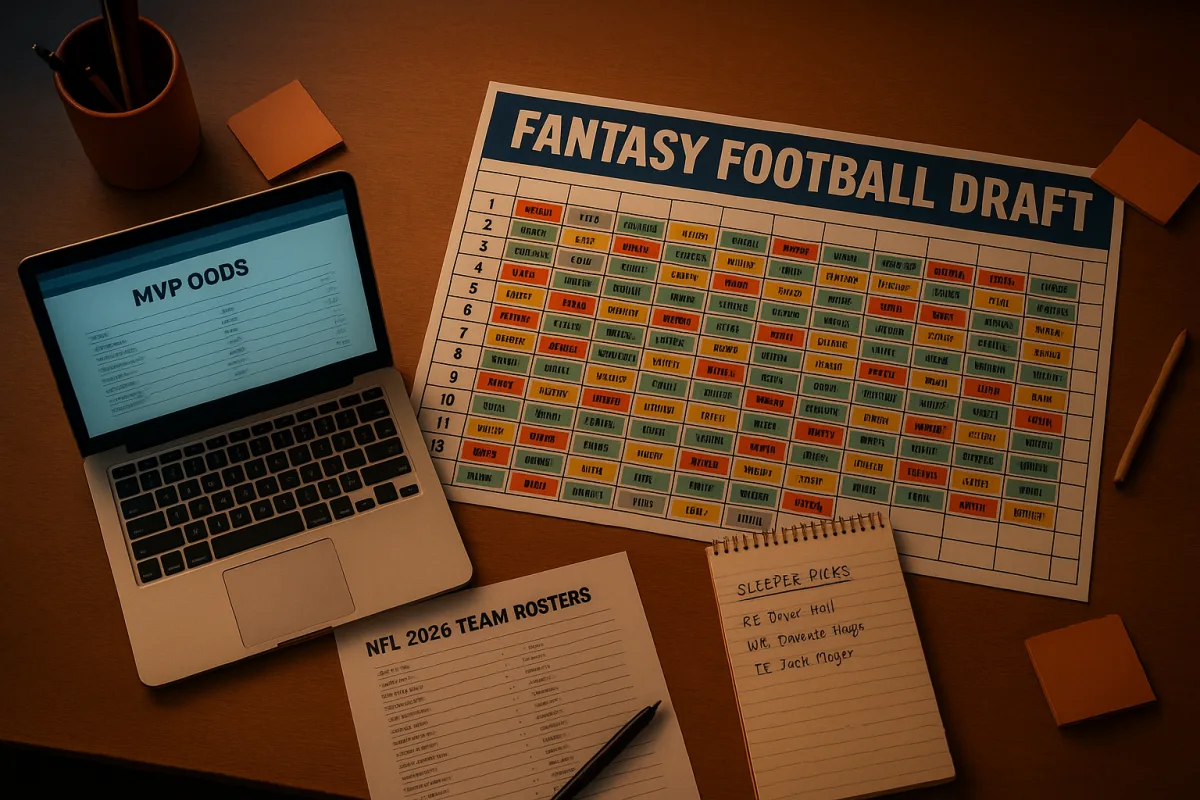 2026 NFL Season Predictions and Fantasy Football Sleepers