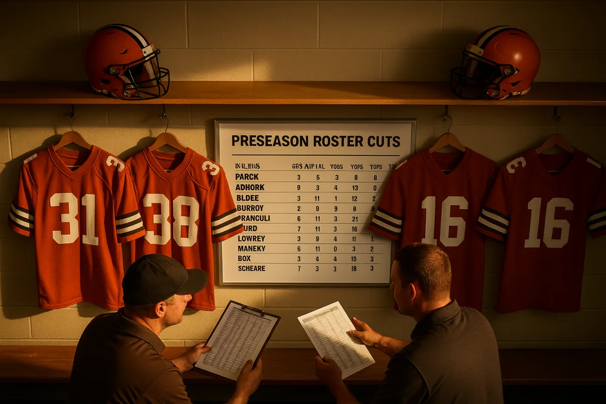 Cleveland Browns Preseason Roster Cuts and Player Analysis