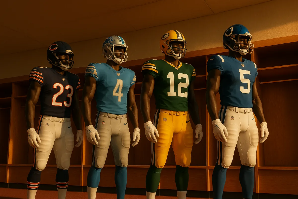 NFL Rivalries Uniforms 2026: NFC North & AFC South Designs