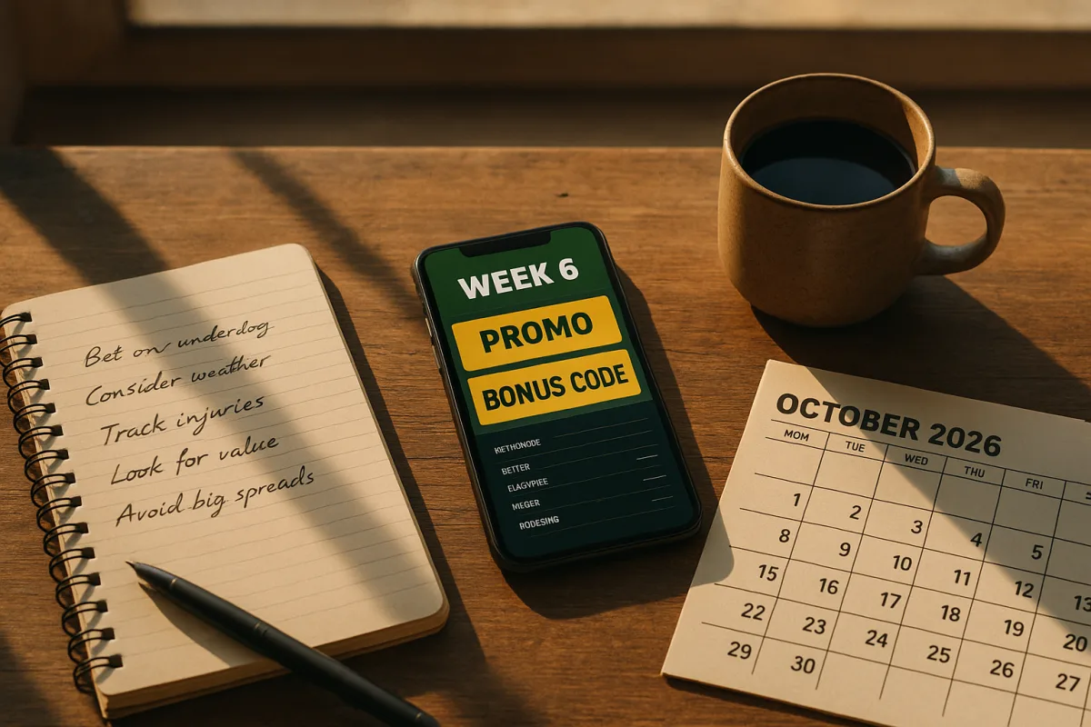 Week 6 NFL Betting Promos: Best Offers and How to Use Them